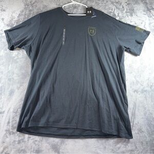 Under Armour Men's Dark Gray Short Sleeve Tee